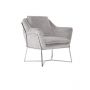 FOGGIA ARMCHAIR | LIGHT GREY FABRIC MJ11-67
