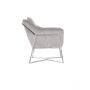 FOGGIA ARMCHAIR | LIGHT GREY FABRIC MJ11-67