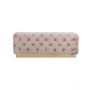 CALABRIA LONGCHAIR GOLD | TAUPE FABRIC MJ11-8