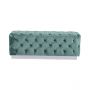 CALABRIA LONGCHAIR | GREEN FABRIC MJ11-65