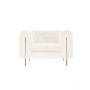 CAMPANIA ARMCHAIR GOLD | BEIGE FABRIC MJ11-1