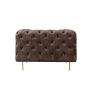 CAMPANIA  ARMCHAIR GOLD | BROWN FABRIC MJ11-82