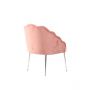 EMILLIA DINNER CHAIR | PINK FABRIC MJ11-34