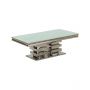 MONZA COFFEE TABLE | 130X70X47 CM WHITE
