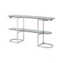 CATANIA CONSOLETAFEL | 150X45X80 CM TRANSPARANT