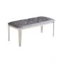 PRATO LONGCHAIR | 110X50X47 CM SILVER FABRIC A41-4