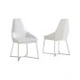 RAVENA DINING CHAIR | WHITE PU H1106-2
