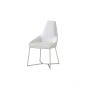 RAVENA DINING CHAIR | WHITE PU H1106-2