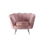 BERGAMO ARMCHAIR | PINK FABRIC VELU52A