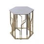 TARANTO BEISTELLTISCH GOLD | 55X55X55 CM MARMOR 928