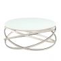 TRENTO COUCHTISCH  | Ø100X42 CM SUPER WEISS