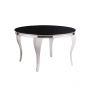 MILANO EETTAFEL | Ø130X76 CM ZWART