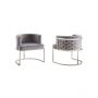 PICENO DINING CHAIR | GREY FABRIC VELU97A