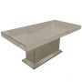 BACOLI DINNER TABLE |160X90X78 CM SEPIA