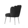 LUCCA DINING CHAIR | BLACK FABRIC MJ11-111