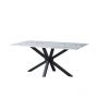 TERNI TISCH MATT SCHWARZ | 180X100X76 CM MARMOR 757-1