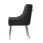 ARONA DINING CHAIR | BLACK FABRIC MJ11-111