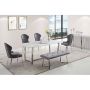BARI LONGCHAIR | 110X50X47 CM GREY FABRIC VELU97A