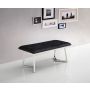 BARI LONGCHAIR | 110X50X47 CM BLACK FABRIC A41-23