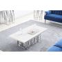 TARANTO COFFEE TABLE | 130X70X45 CM MARBLE 576-1